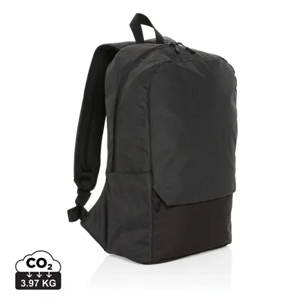 Kazu AWARE™ RPET basic 15.6 inch laptop backpack - XD Connects promotional product, branded with your logo