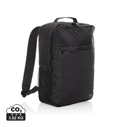 Swiss Peak Aware™ RPET Essential 15.6 inch laptop backpack - XD Connects promotional product, branded with your logo