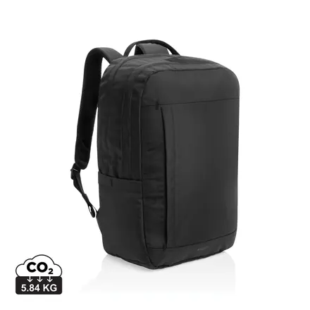 SP Aware™ RPET Edin 100% recycled 15.6 inch laptop backpack - XD Connects promotional product, branded with your logo