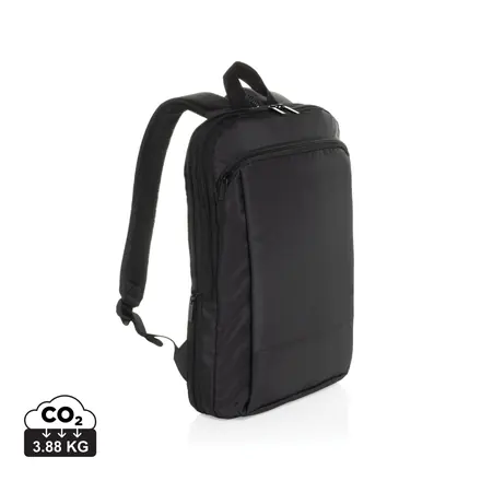 Flexpack Aware™ RPET Expandable Slim 15.6" Laptop Backpack - XD Connects promotional product, branded with your logo