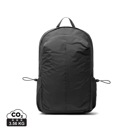 KENTO URBAN RCS recycled nylon 15.6 inch Backpack with front - XD Connects promotional product, branded with your logo