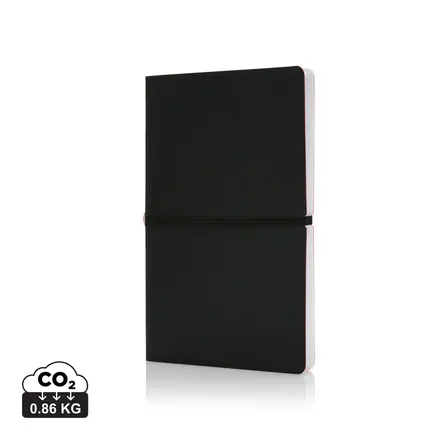 Deluxe softcover A5 notebook - XD Connects promotional product, branded with your logo
