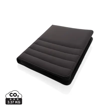 Impact AWARE™ RPET A4 portfolio with zipper - XD Connects promotional product, branded with your logo