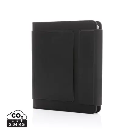 Swiss Peak Heritage RCS rPU A5 stone paper portfolio - XD Connects promotional product, branded with your logo