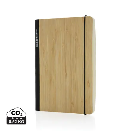 Scribe bamboo A5 Notebook - branded promotional product