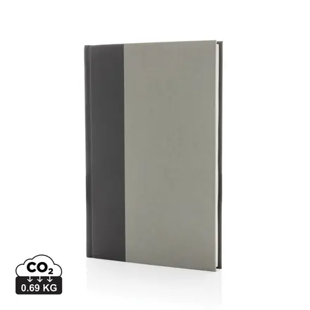 Words GRS certified RPET & Kraft A5 notebook - XD Connects promotional product, branded with your logo