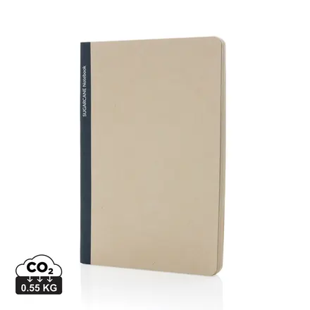 Stylo Sugarcane paper A5 Notebook - XD Connects promotional product, branded with your logo