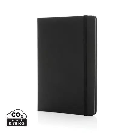Craftstone A5 recycled kraft and stonepaper notebook - XD Connects promotional product, branded with your logo