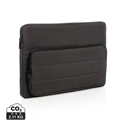 Impact AWARE™ RPET 15.6" laptop sleeve - XD Connects promotional product, branded with your logo