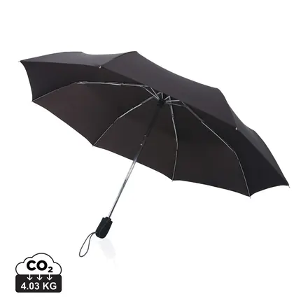 Swiss Peak AWARE™ Traveller 21” automatic umbrella - XD Connects promotional product, branded with your logo
