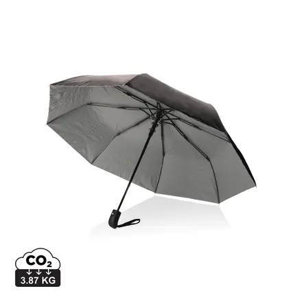 21" Impact AWARE™ RPET 190T Pongee dual colour mini umbrella - branded promotional product