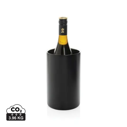 Vino RCS certified recycled stainless steel wine bucket - XD Connects promotional product, branded with your logo