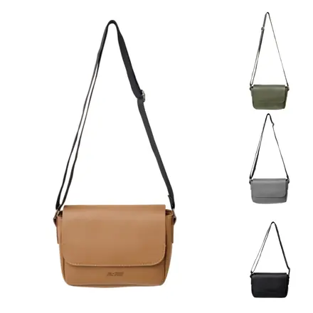Polyurethane Shoulder Bag - branded promotional product