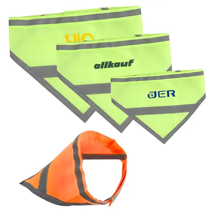 Reflective Dog Bandana - branded promotional product