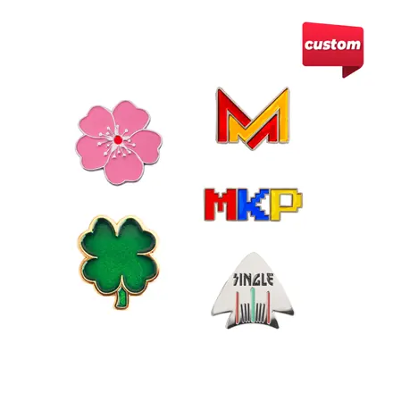 40mm Custom Soft Enamel Golf Ball Marker - branded promotional product