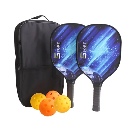 Wooden Pickleball Set - branded promotional product