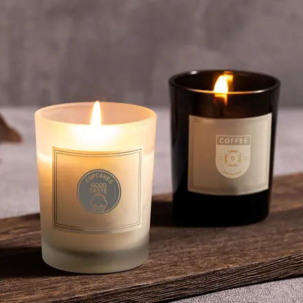 2.2oz Glass Candle - branded promotional product