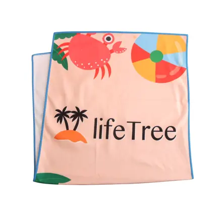 Microfibre Colour Beach Towel (100x180cm) - branded promotional product