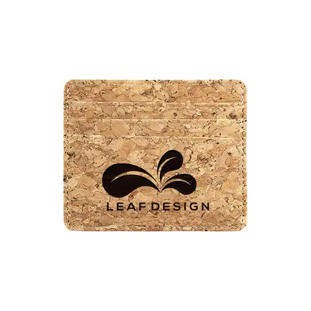 Cork Card Holder - branded promotional product