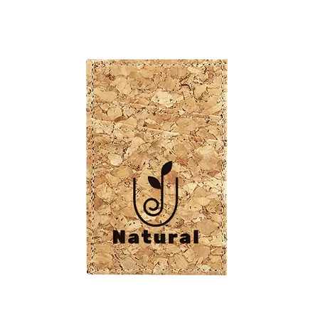 Cork Card Wallet - branded promotional product