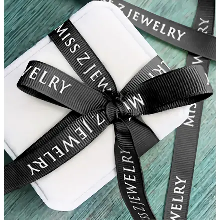 22mm Width Ribbed Fabric Ribbon - branded promotional product