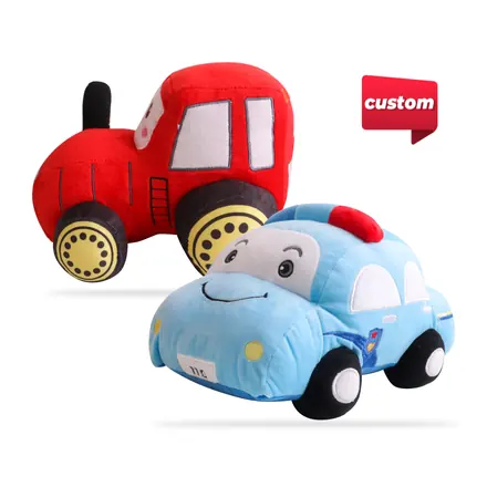 Custom Vehicle Plush Toy - branded promotional product