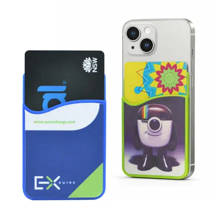 Smart Wallet with Screen Wipe - branded promotional product
