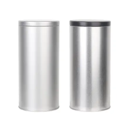 Large Tin Can with Lid (85 x 185mm) - branded promotional product