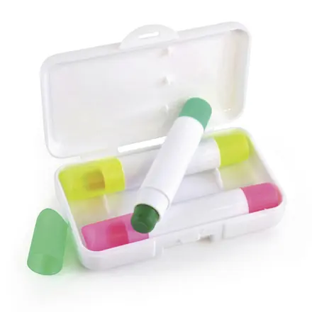 Crayon Highlighter Set - Laltex promotional product, branded with your logo