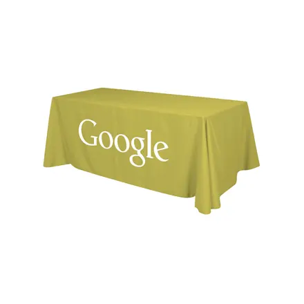 4-Sided Throw Table Cloth * 4ft - branded promotional product