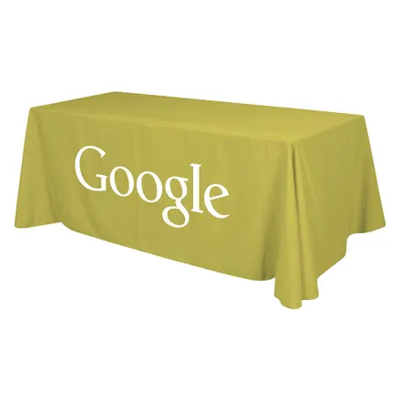 4-Sided Throw Table Cloth * 8ft - branded promotional product