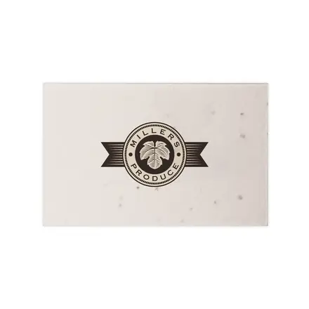Seed Paper Business Card - branded promotional product