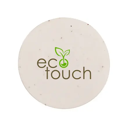 Seed Paper Coaster (Round) - branded promotional product