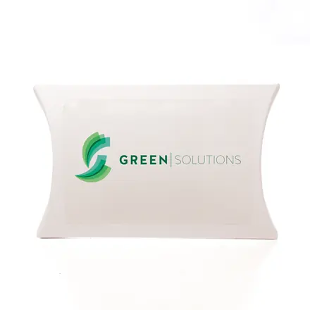 White Seed Ball Pillow Pack - branded promotional product