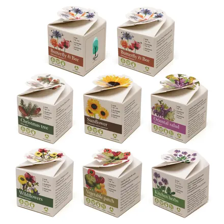 Mini Box Seed Kit - Laltex promotional product, branded with your logo