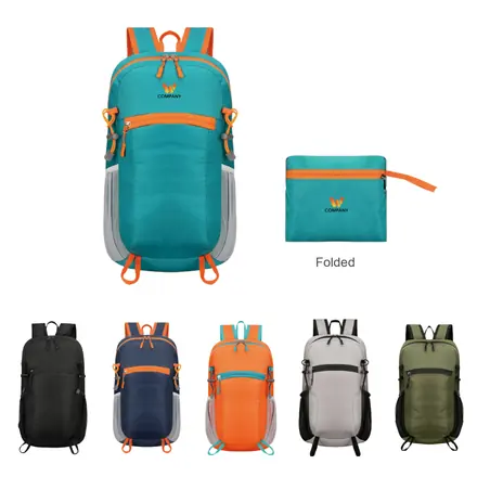 Packable Hiking Backpack - branded promotional product