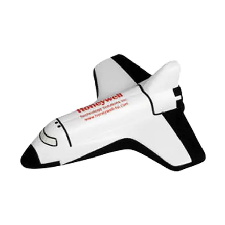 Shuttle Shape Stress Reliever - branded promotional product