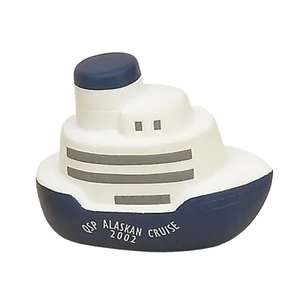 Ship Shape Stress Reliever - branded promotional product