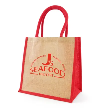 Medium Coloured Trim Halton Shopper - Laltex promotional product, branded with your logo
