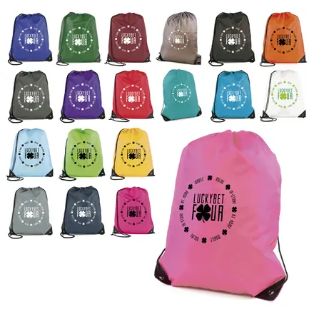 Pegasus Plus Drawstring Bag - Laltex promotional product, branded with your logo