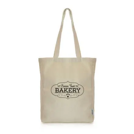 DUNHAM 10OZ RECYCLED COTTON SHOPPER - branded promotional product