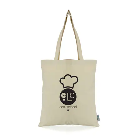 Hesketh Natural Recycled 7oz Cotton Shopper - Laltex promotional product, branded with your logo