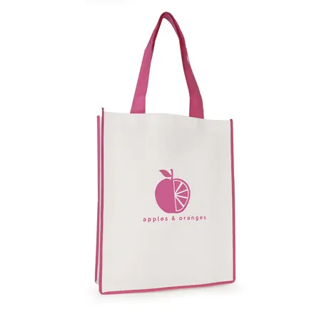 Large Contrast Shopper - branded promotional product