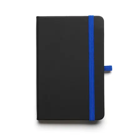 A6 Black Mole Notebook - Laltex promotional product, branded with your logo
