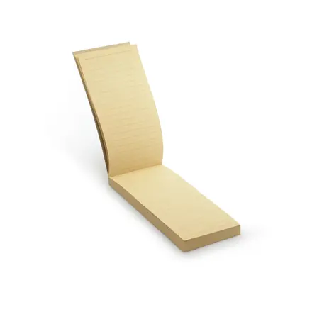 Clifton Kraft Paper Jotter - Laltex promotional product, branded with your logo
