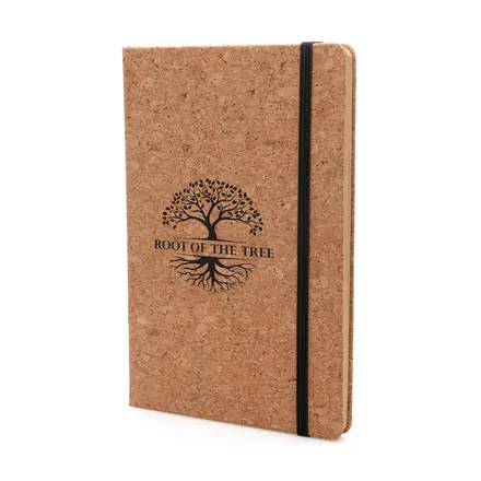 A5 Cork Notebook - branded promotional product