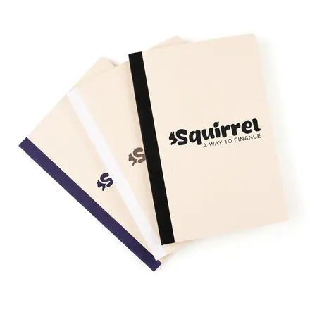 A5 Sugarcane Notebook - branded promotional product