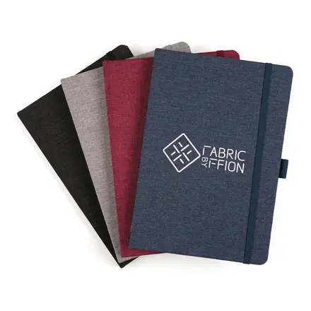A5 Vero Recycled Notebook - branded promotional product