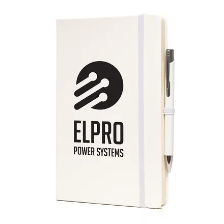 A5 Recycled White Mole Mate Duo - Laltex promotional product, branded with your logo