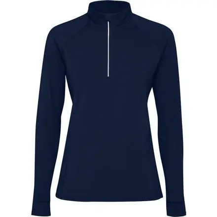 Estambul 200 g/m² long sleeve women's half zip sweatshirt - PF Concept promotional product, branded with your logo